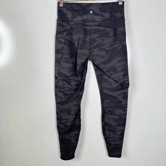 Athleta Camo Print Rainier Reflective Tight Leggings Size Small - Picture 2 of 6